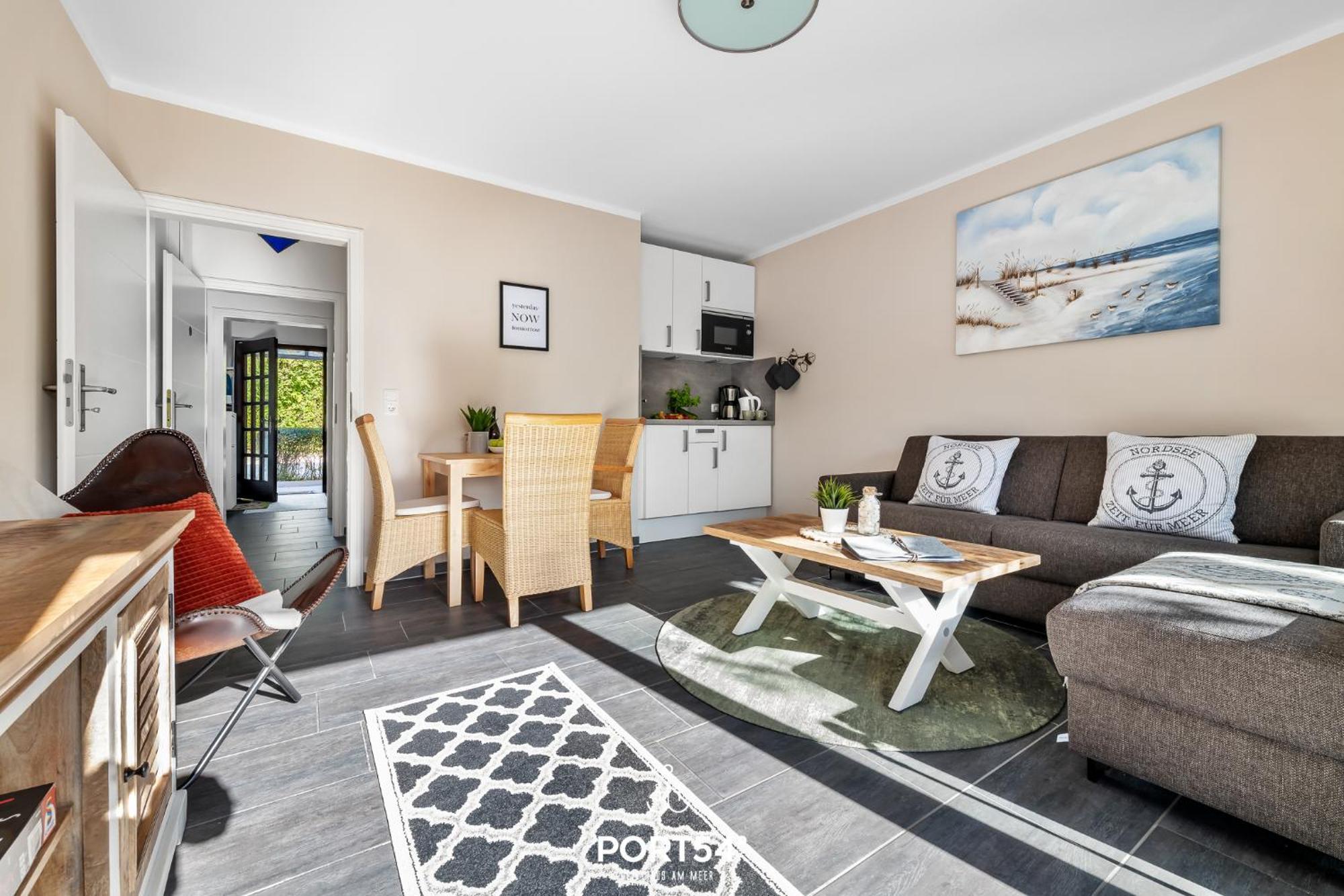 Deck 1 Apartment Büsum Екстериор снимка