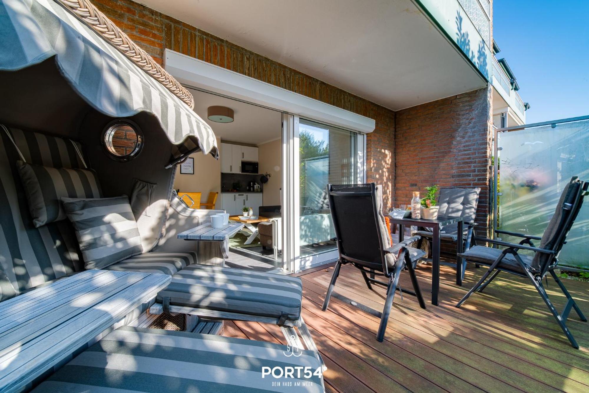 Deck 1 Apartment Büsum Екстериор снимка
